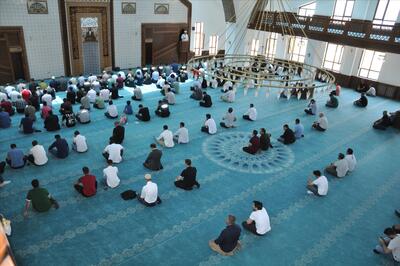 15 Temmuz Şehitlerimiz İçin Üniversite Camii de Mevlid-i Şerif Programı Düzenlendi