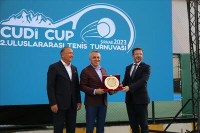 2. Cudi Cup Tenis Turnuvası başladı