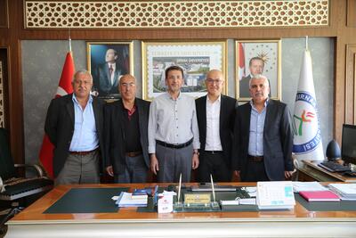 Almanya’da yaşayan Ezidi vatandaşlar Rektörümüzü ziyaret etti