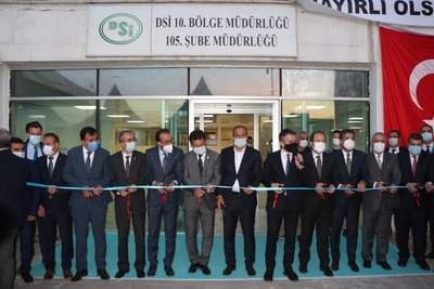 Bakan Pakdemirli, DSİ 105. Şube Müdürlüğünün açılışını gerçekleştirdi