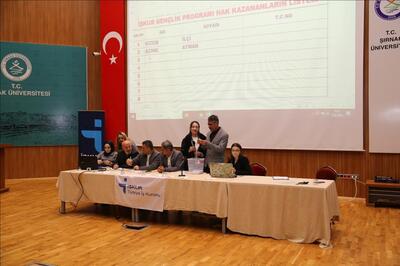 İstihdam edilecek 122 öğrencimiz için kura çekimi yapıldı