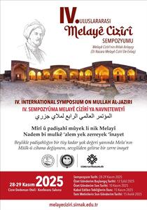 IV. Uluslararası Melayê Cizîrî Sempozyumu