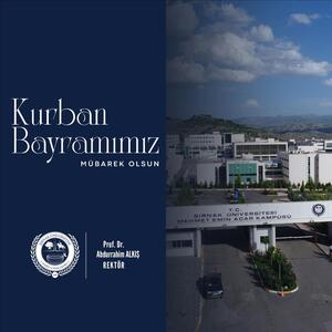 Rektör Alkış'ın Kurban Bayramı Mesajı
