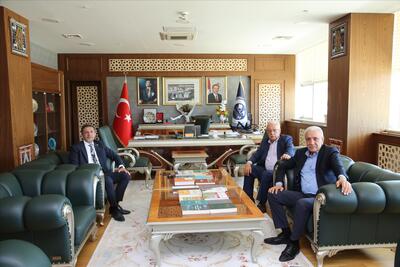 Rektörümüz Prof. Dr. Abdurrahim Alkış’a Nezaket Ziyareti