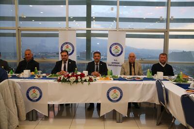 Rektörümüz Prof. Dr. Alkış, akademik ve idari personelle iftar yemeğinde buluştu