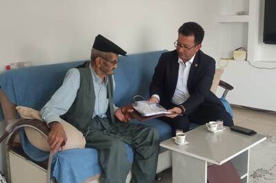 Rektörümüz Prof. Dr. Mehmet Emin Erkan, Şehit Babası Ahmet Avcı’yı ziyaret etti