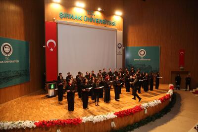 Şırnak Üniversitesi’nde “Yeni Yıl Konseri” düzenlendi 