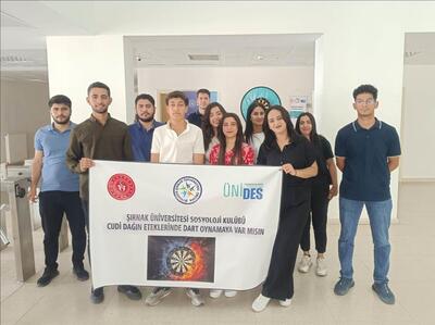 Sosyoloji Kulübünden Gençlere Anlamlı Proje: Cudi Dağı’nın Eteklerinde Dart Heyecanı