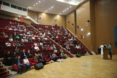 Ulusal Ajans ve Avrupa Birliği Başkanlığı tarafından öğrencilerimize Erasmus ve AB Projeleri hakkında konferans verildi