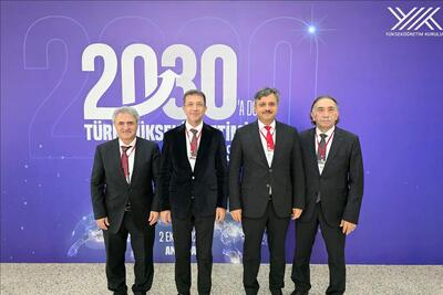Üniversitelerarası Kurul Toplantısı’na Rektörümüz Prof. Dr. Abdurrahim Alkış da Katıldı