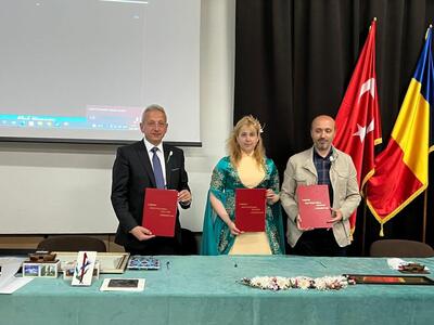 Üniversitemiz ,Romanya ile kültürel değerlerimizi güçlendirmek için protokol imzaladı