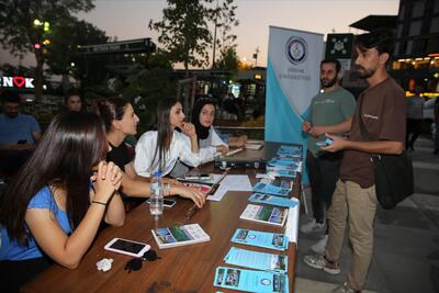 Üniversitemiz Tanıtım ve Tercih Günleri Başladı