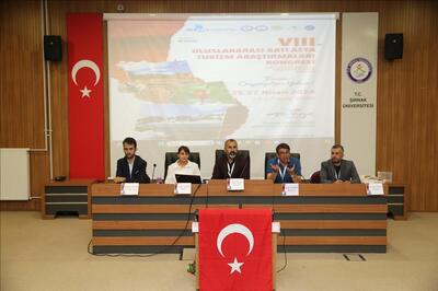 Üniversitemizde gerçekleşen 8. Uluslararası Batı Asya Turizm Araştırmaları Kongresi devam ediyor