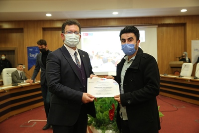 Üniversitemizde Girişimcilik Eğitimi Sertifika Töreni Düzenlendi