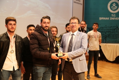 Üniversitemizde Güz Turnuvası Ödül Töreni Gerçekleşti