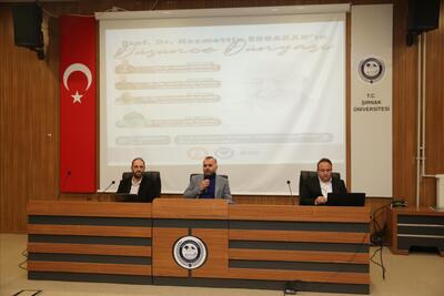 Üniversitemizde Prof. Dr. Necmettin Erbakan Vefatının 15. Yıldönümünde anıldı