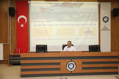 Üniversitemizde “Sumud’un ve Umudun Şehri Gazze” Programı Düzenlendi