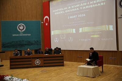 Üniversitemizde “Üniversiteler Arası Hafızlık ve Kur’an-ı Kerim’i Güzel Okuma Yarışması” seçmeleri gerçekleştirildi