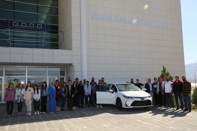Üniversitemize  Araç Hibe Edildi